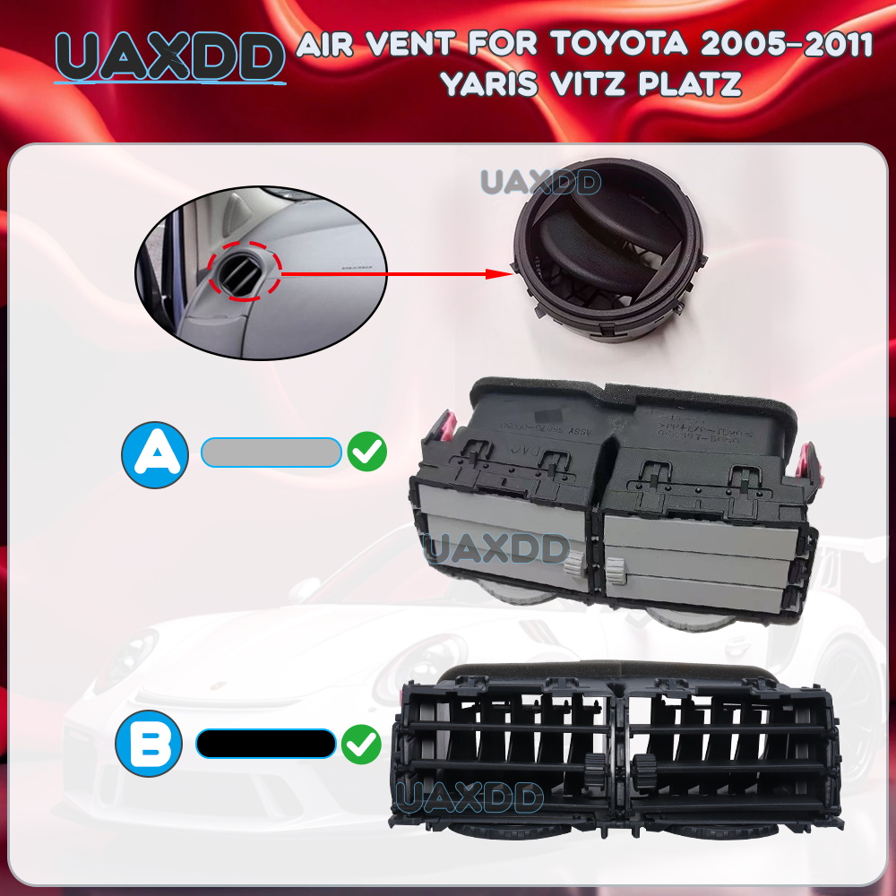 Car Accessories Dashboard - Luchtrooster voor Toyota Yaris/Vitz/Platz 2005-2011 auto