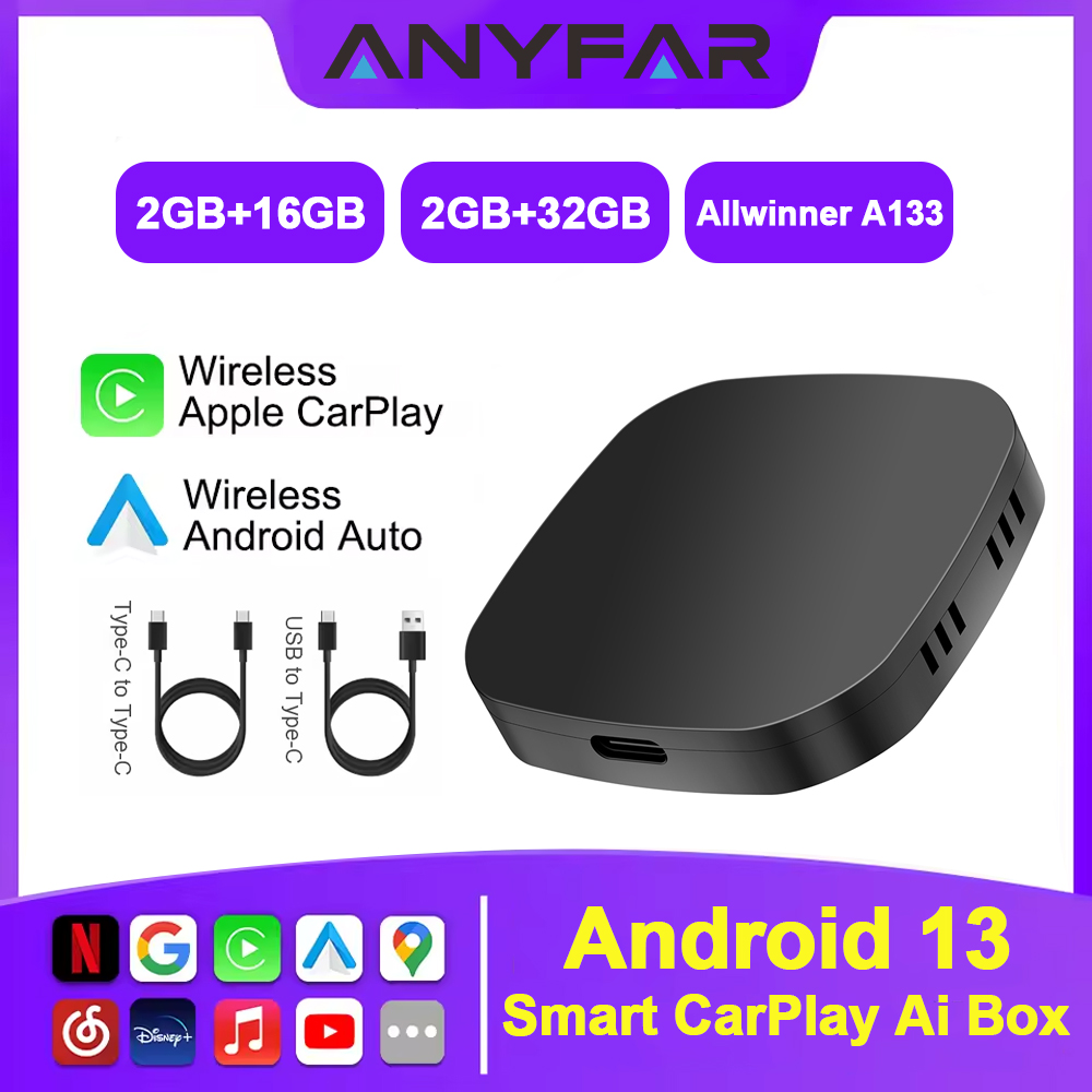 Car Accessories Youtube - Android 13 AI Box Draadloze Android