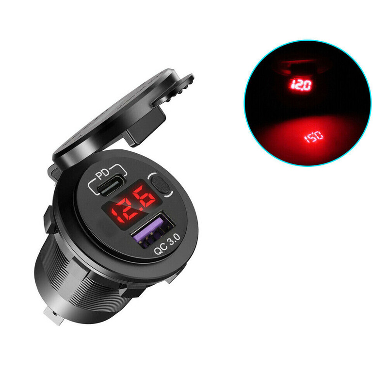 Car Accessories Qc - Draagbare Qc 3.0 + Pd Dual