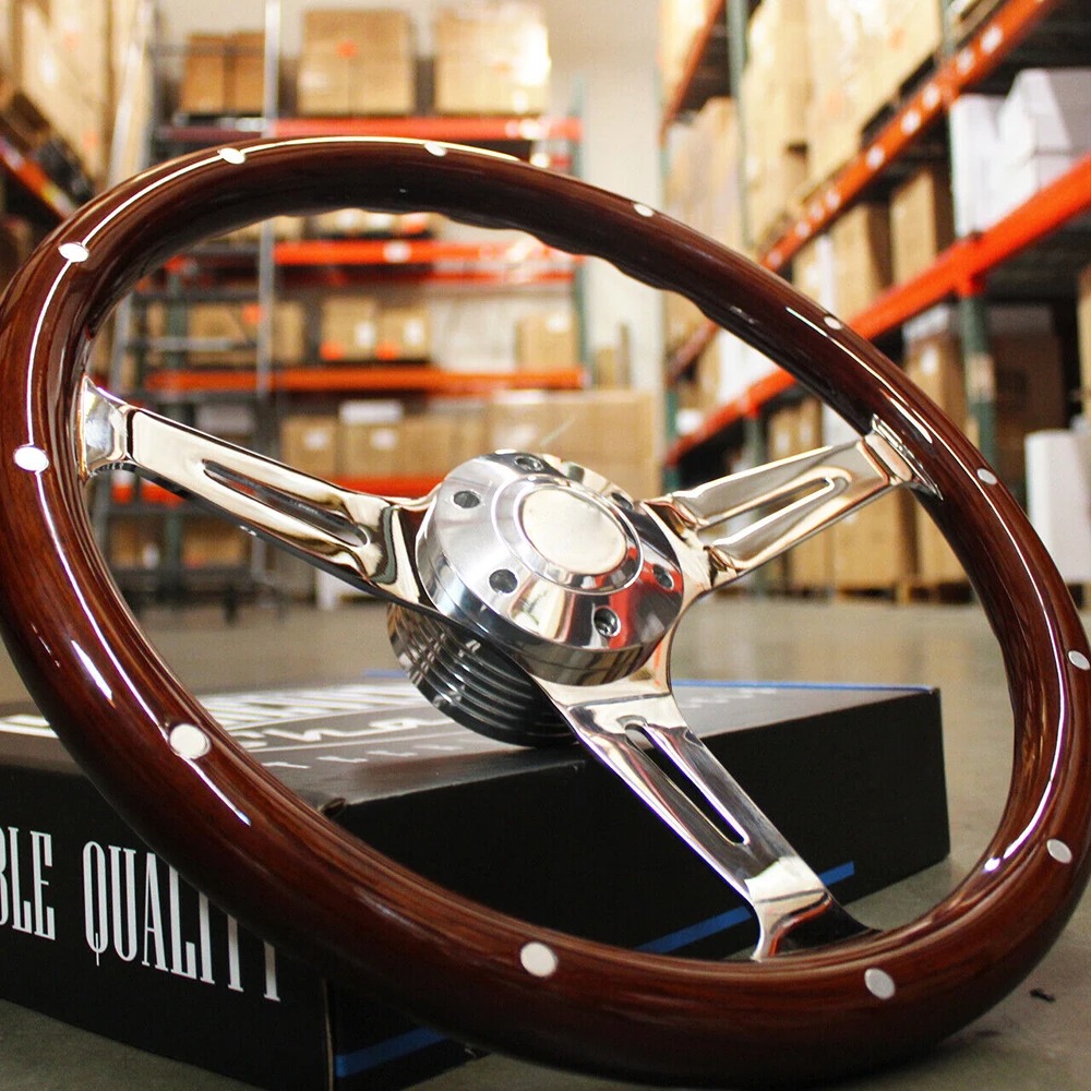 Car Accessories Racing - Universele decoratieve gepersonaliseerde klassieke houten auto-accessoires