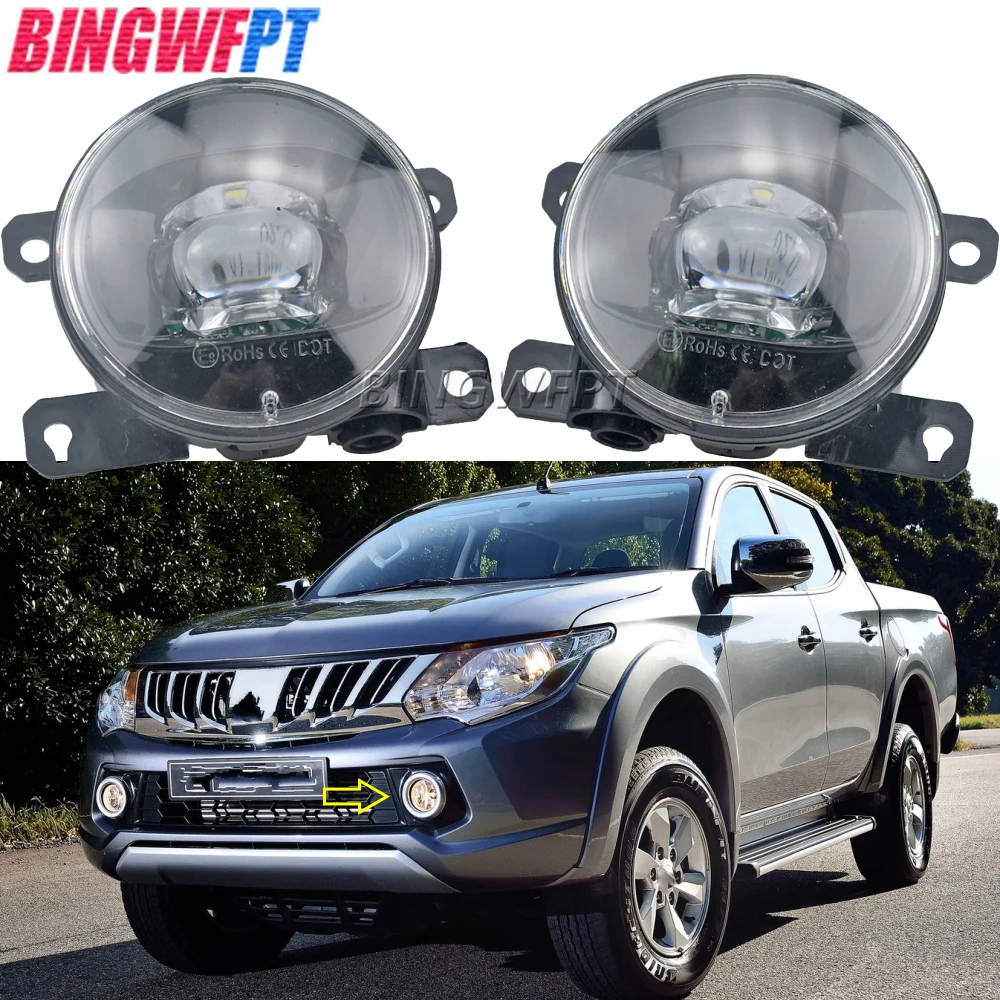Car Accessories Uae - Auto Led Lens Mistlamp Montage Drl