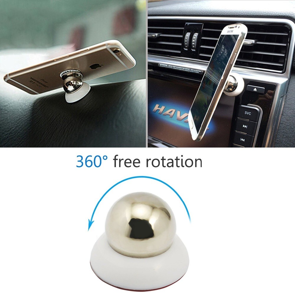Car Accessories Qc - 360 graden autotelefoonhouder Magnetische auto-telefoonstandaardaccessoires