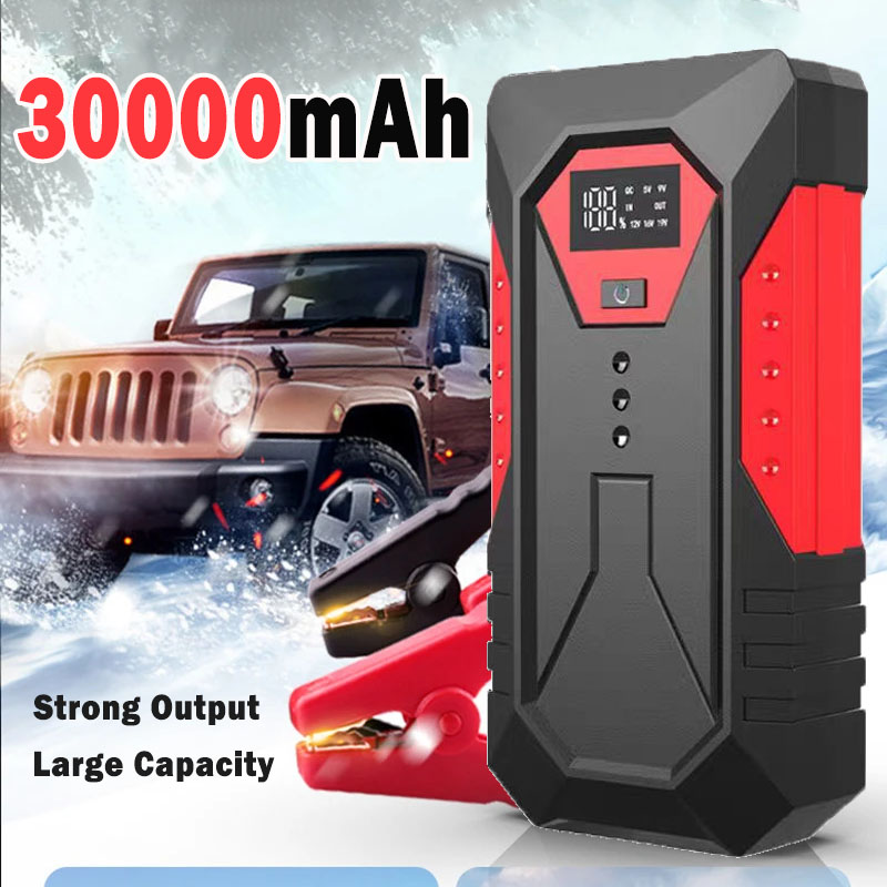 Portable Jump Starter - Draagbare auto-starthulp powerbank auto-oplader 12V startapparaat