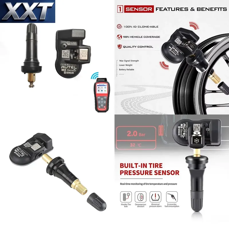 Tire Pressure Monitor - XXT MX-Sensor 315MHz+433MHz 2-in-1 Universeel Programmeerbaar