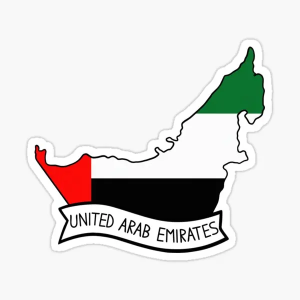 Car Accessories Uae - Verenigde Arabische Emiraten Vlag Kaart Adelaar