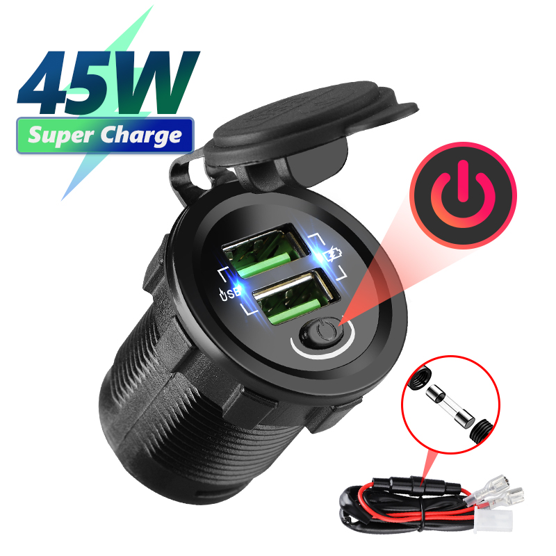 Car Accessories Qc - Qc3.0 36W Auto Usb Oplader Auto