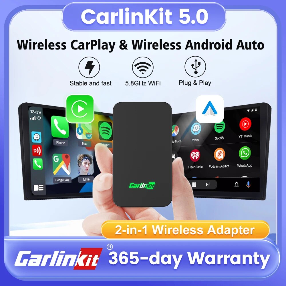 Car Accessories Youtube - CarlinKit 5.0 & Mini5 Pro Draadloze