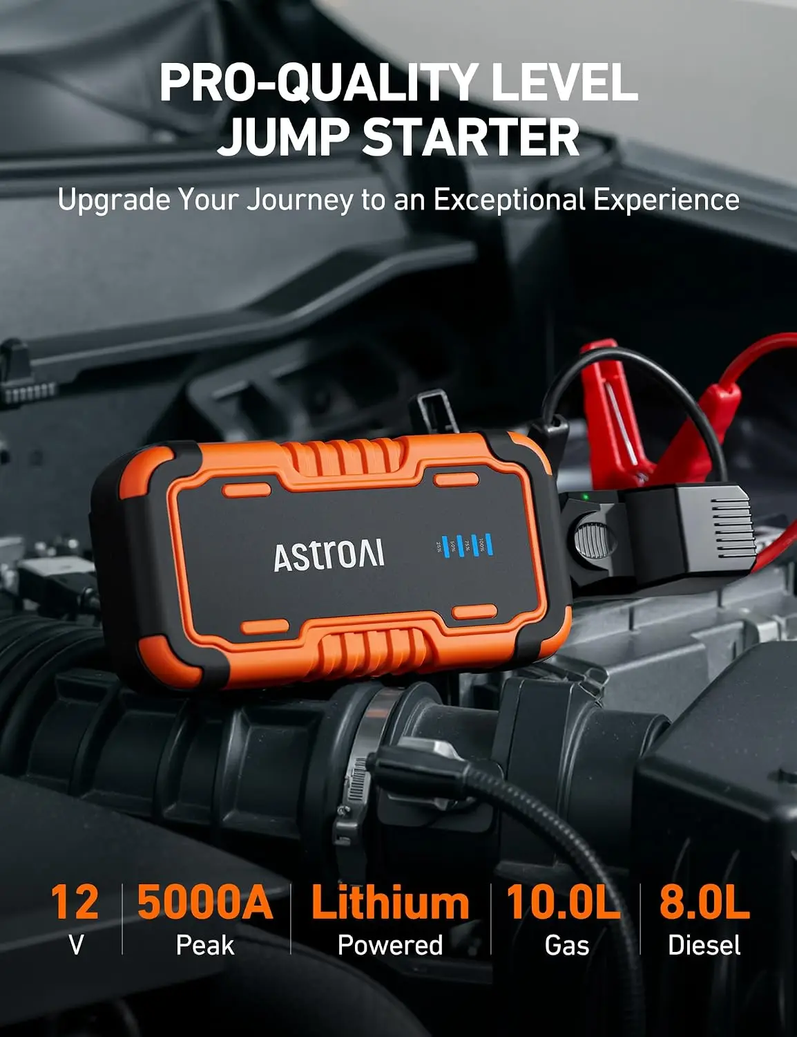 P10 Auto-accu-startkabels, 500 - Portable Jump Starter recensie en prijs