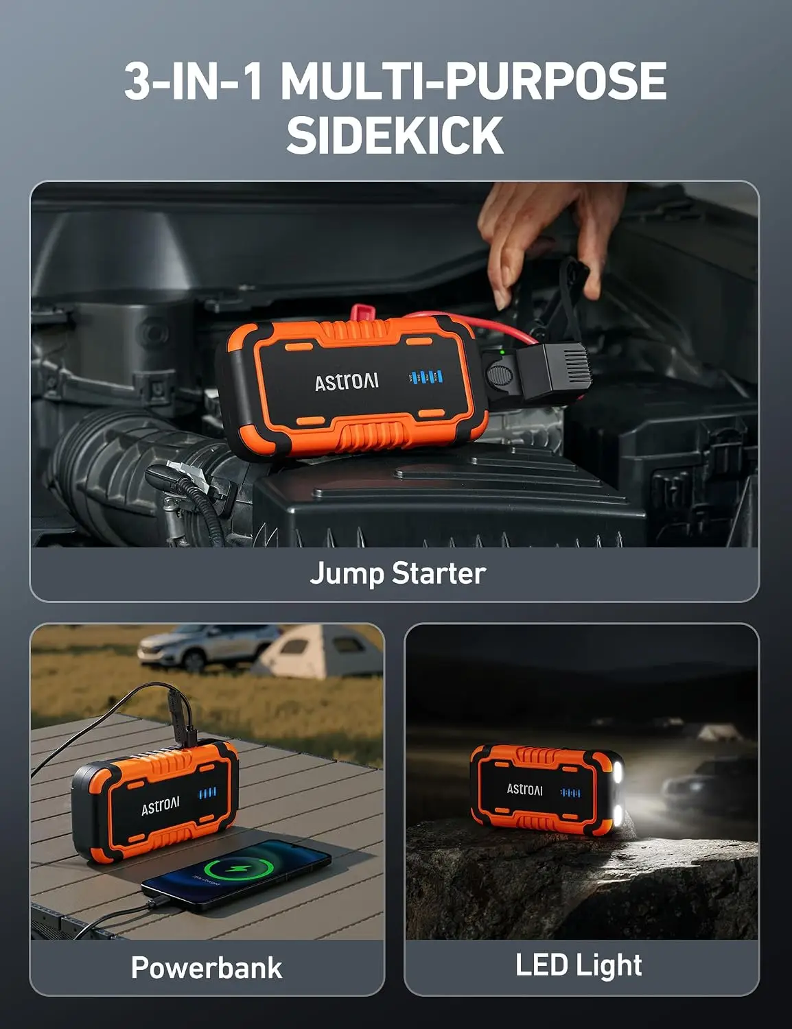P10 Auto-accu-startkabels, 500 - Portable Jump Starter recensie en prijs