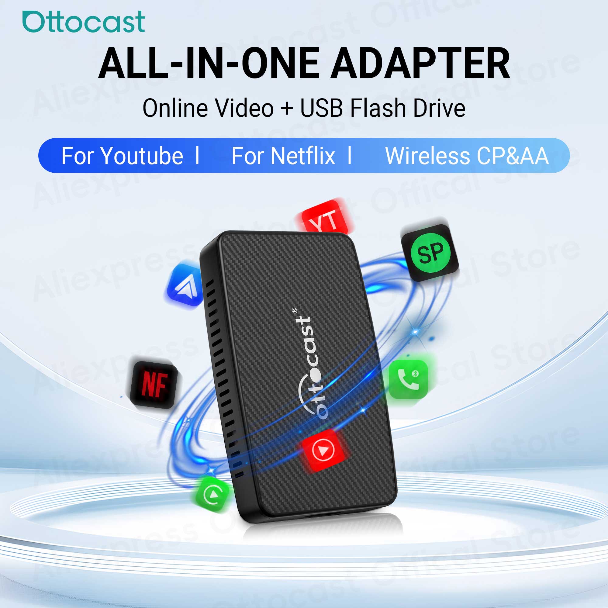OTTOCAST Play2Video Draadloze  - Car Accessories Youtube recensie en prijs
