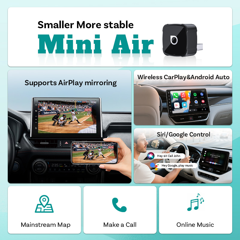 Ottocast Mini Air Wireless Car - Car Accessories Youtube recensie en prijs