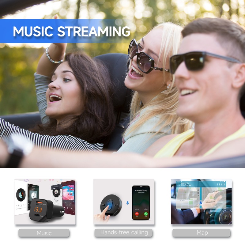 C23 Bluetooth 5.1 Auto MP3 Ech - Car Accessories Qc recensie en prijs