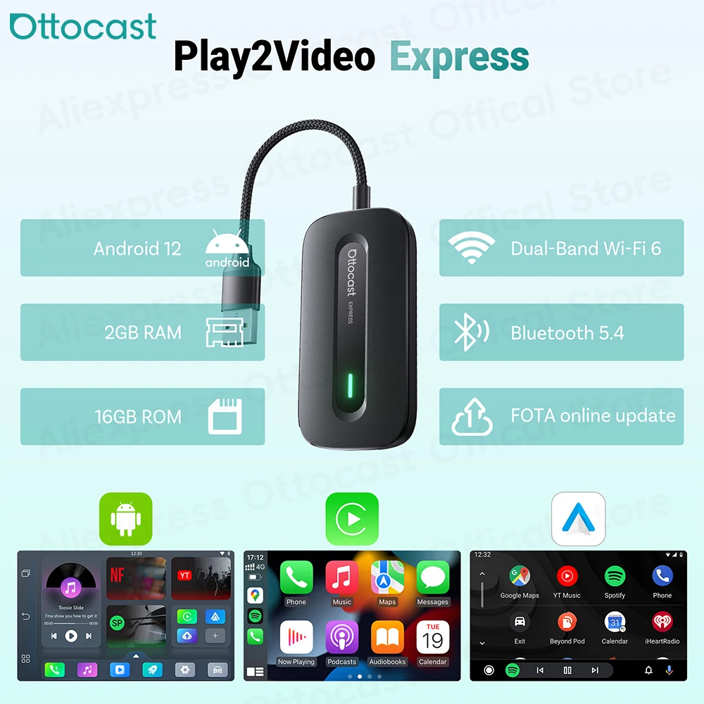 OTTOCAST Play2Video Express dr - Car Accessories Youtube recensie en prijs
