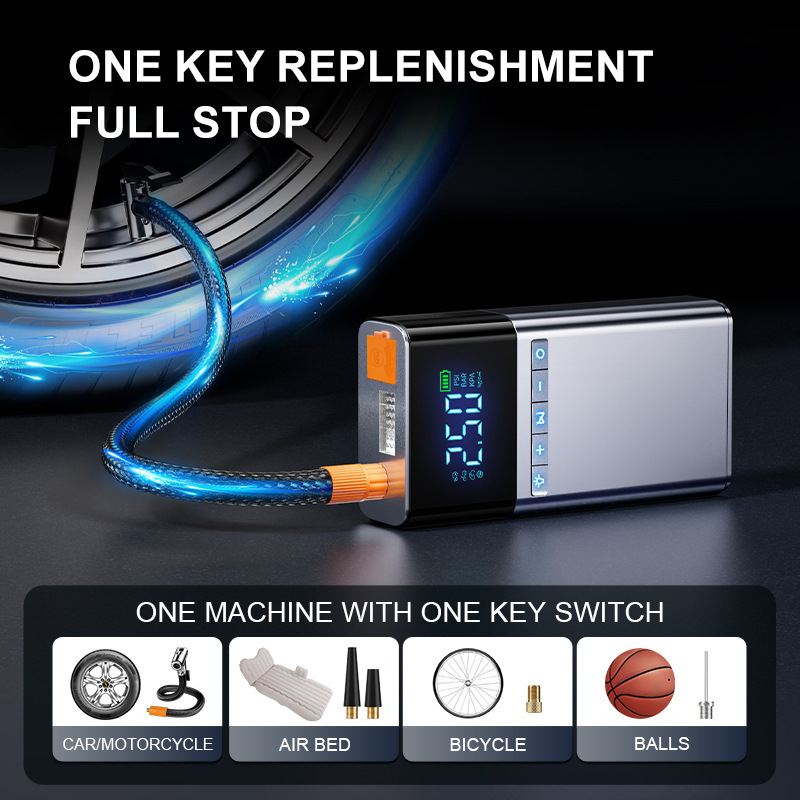 Multifunctionele draagbare aut - Portable Jump Starter recensie en prijs