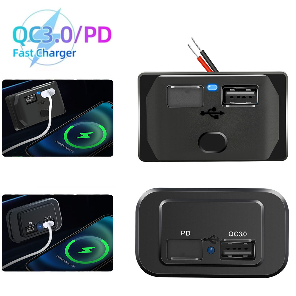 12V-24V USB Snelle Autolader O - Car Accessories Qc recensie en prijs
