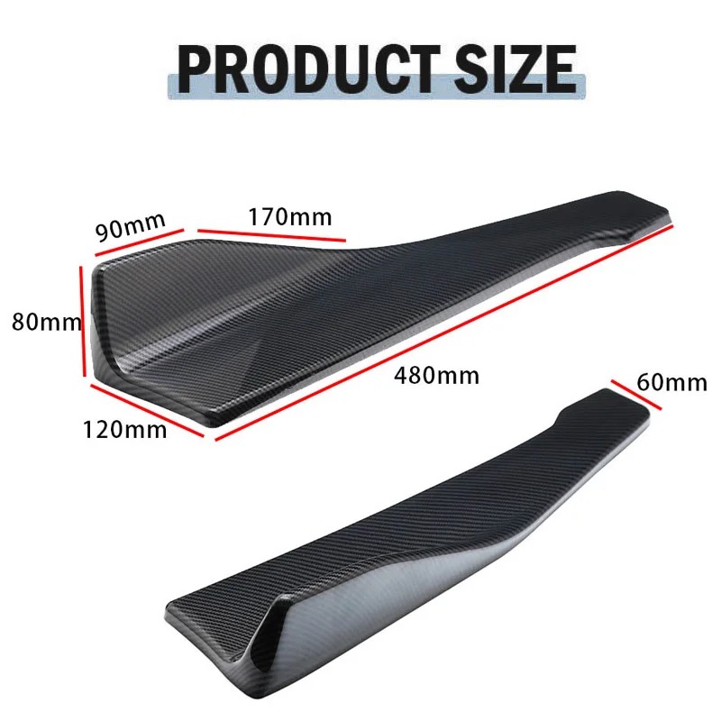 48 cm Achterbumper Splitter Sc - Car Accessories Lipa recensie en prijs