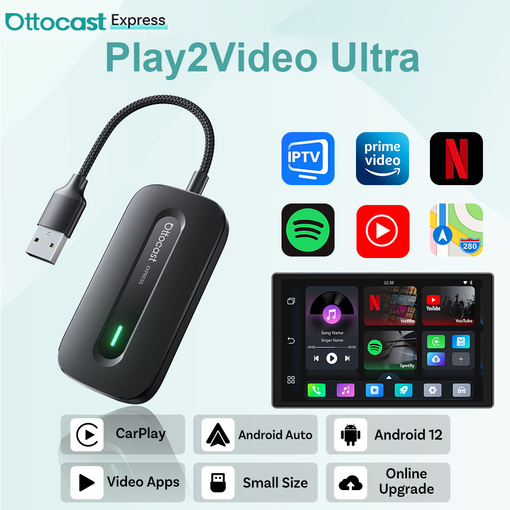 OTTOCAST Play2Video Express dr - Car Accessories Youtube recensie en prijs