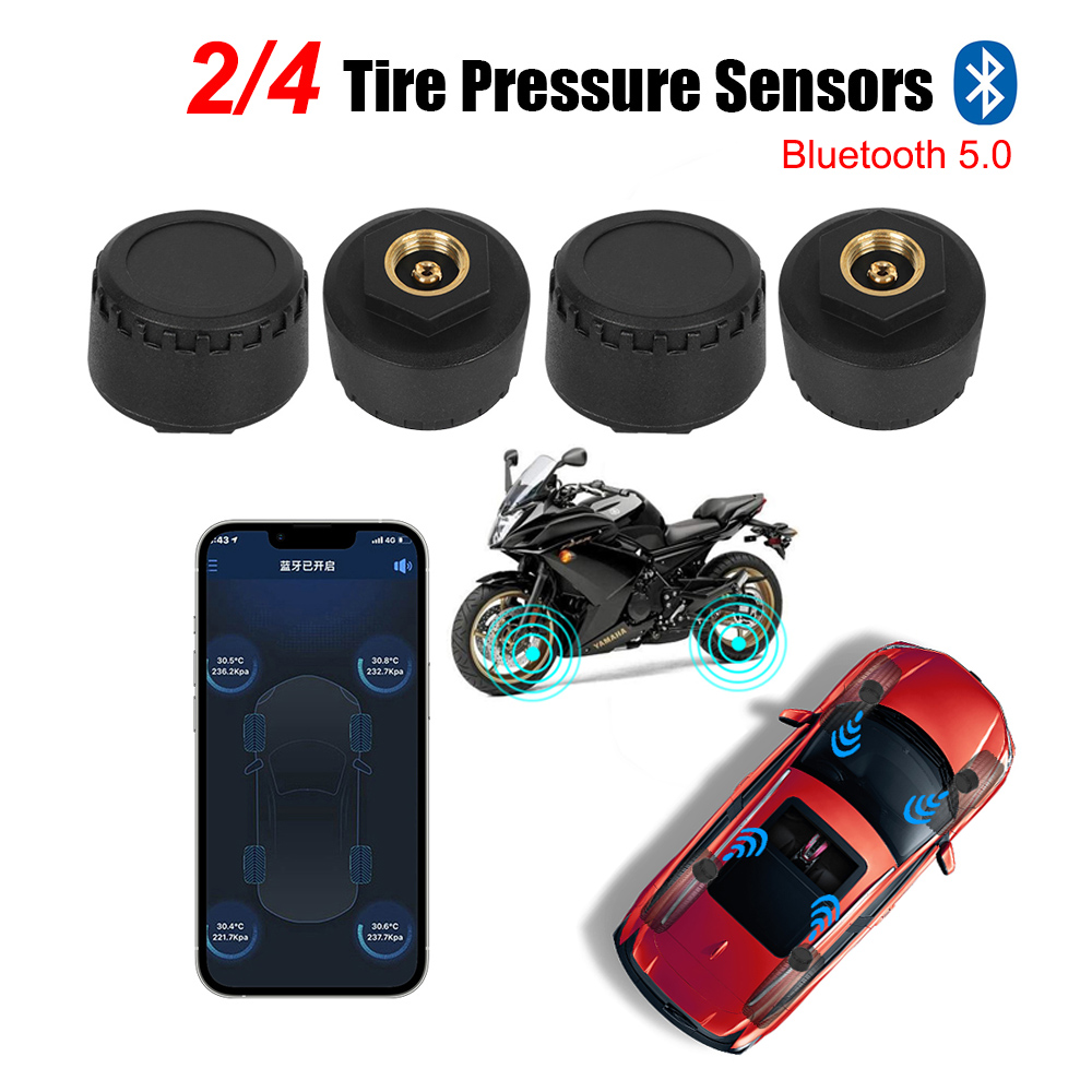 Bluetooth 5.0 Sensoren Motorfi - Tire Pressure Monitor recensie en prijs