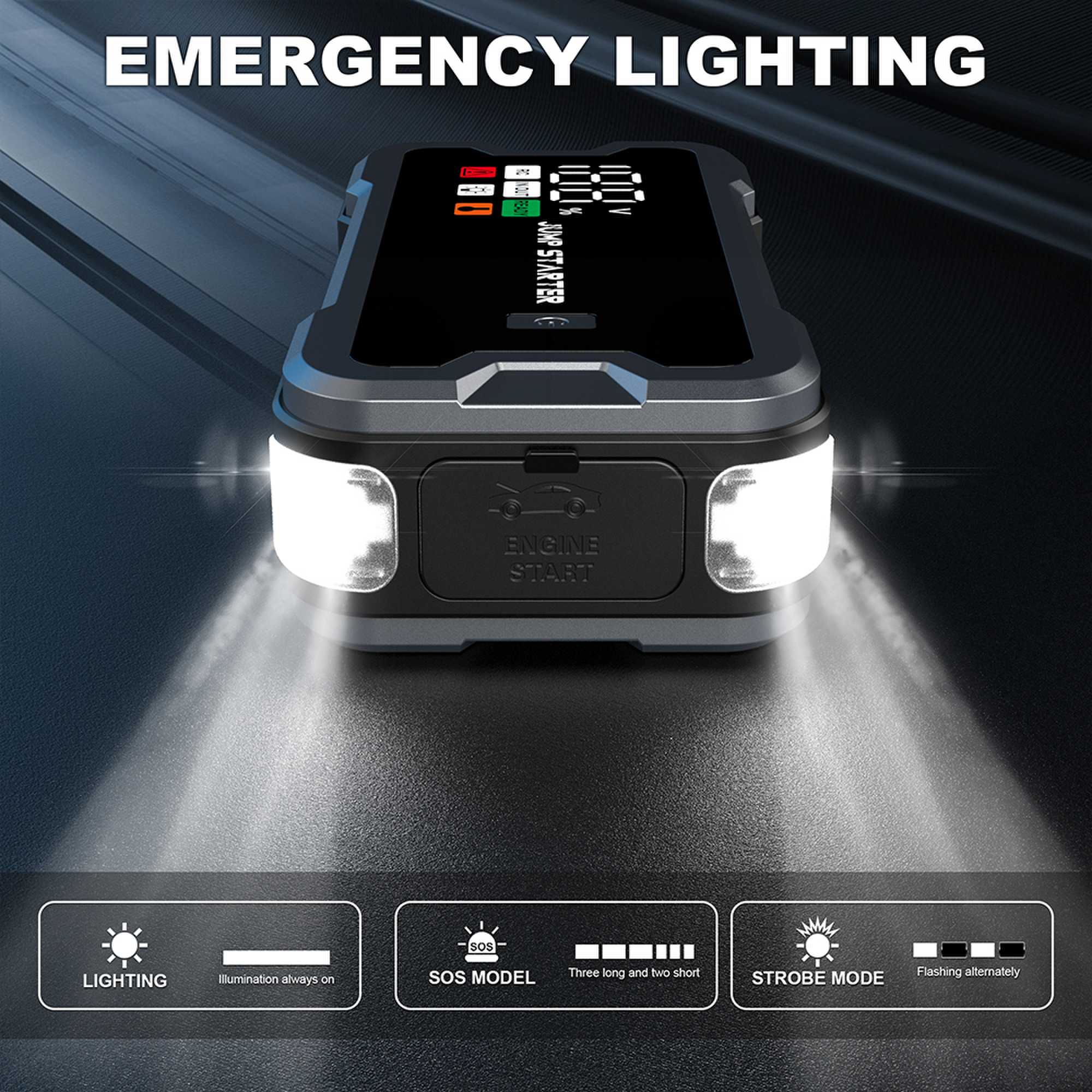 4000A Auto Startkabels, Draagb - Portable Jump Starter recensie en prijs