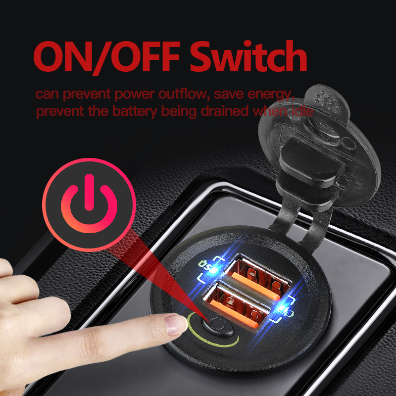Qc3.0 36W Auto Usb Oplader Aut - Car Accessories Qc recensie en prijs