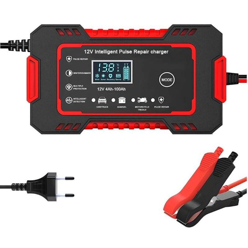 @*Noodstroom-autobatterijlader - Portable Jump Starter recensie en prijs